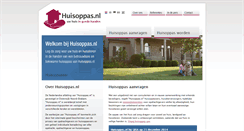 Desktop Screenshot of huisoppas.nl