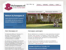 Tablet Screenshot of huisoppas.nl